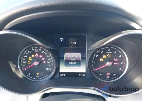 2017 Mercedes-Benz C 300 from USA, damaged, VIN 55SWF4JBXHU228549